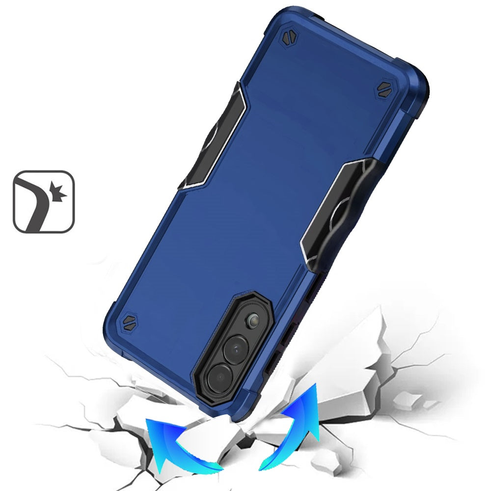 For Samsung Galaxy S25 EDGE Slim Tough Shockproof Hybrid Heavy Duty 2in1 Dual Layer TPU Bumper Rugged Rubber Defend Armor Case Cover