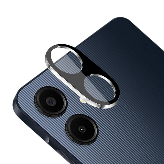 For Samsung Galaxy A07 Camera Lens Protector Tempered Glass with Colored Edge 2.5D – Anti-Scratch, HD Clarity, Easy Install Protector Black