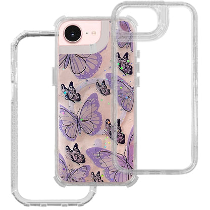 Phone Case for Apple iPhone 17E /16E /SE4 Magnetic Hybrid Fashion Printed Pattern Artwork Stylish Printed Design Dual Layers TPU Rubber SIlicone Hard PC Cover