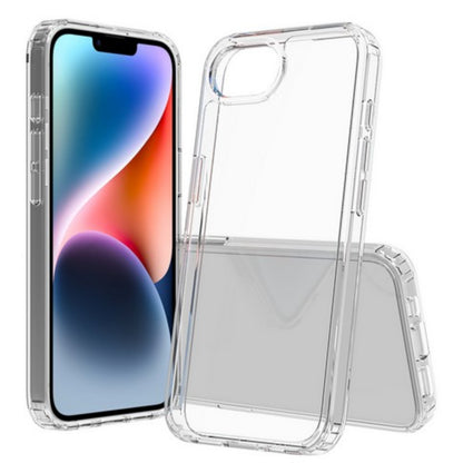 For Apple iPhone 16e /iPhone SE4 Crystal HD Clear Back Hybrid Case TPU Bumper Frame Slim Shockproof Hard Defender Case Cover