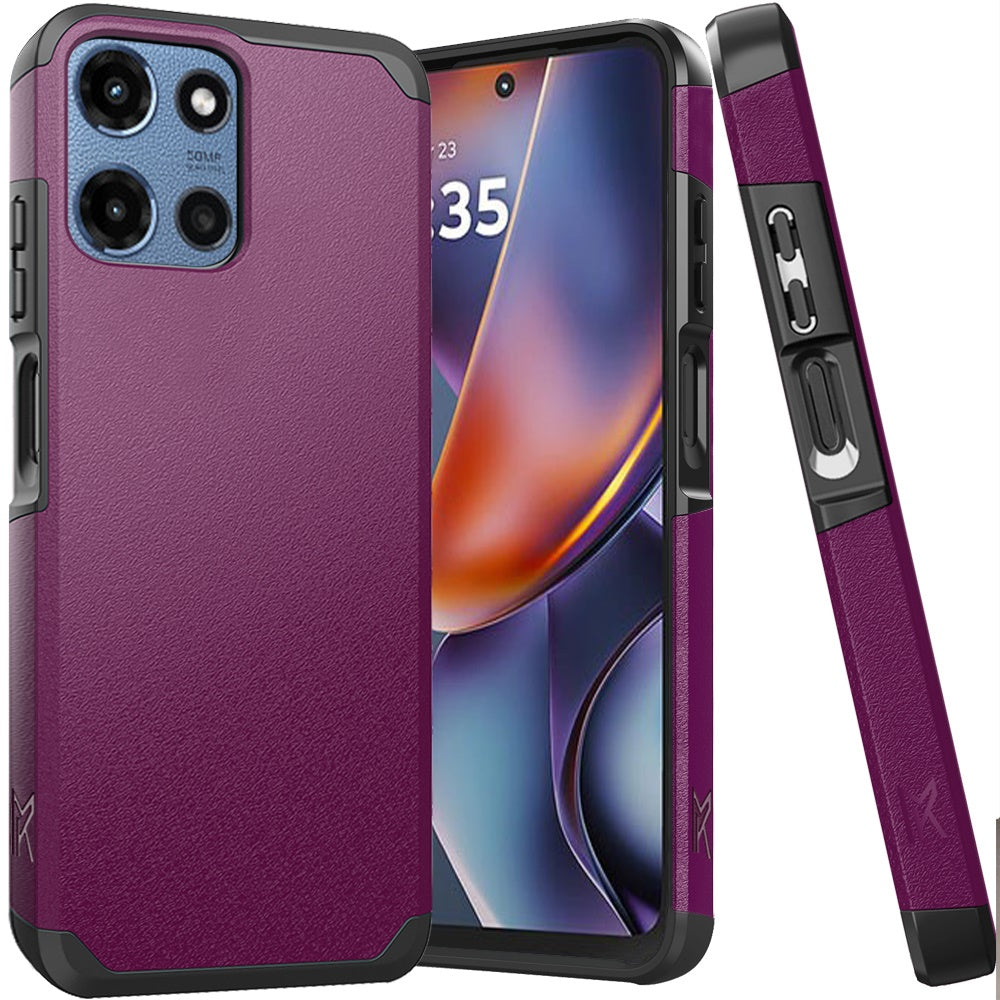 Phone Case for Motorola Moto G Play 5G 2026 Slim Tough Shockproof Heavy Duty Hybrid Armor Anti Slip Durable Grip Dual Layer TPU Protective Hard Shell Cover