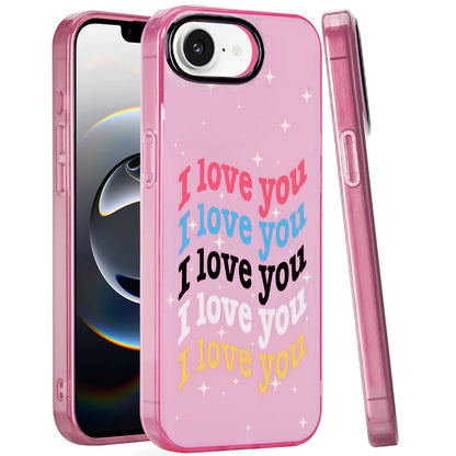 For Apple iPhone 16 Pro Max Fashion Layer Design Slim IMD TPU Protective, Shockproof Hybrid Stylish Durable Hard PC Case Cover