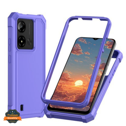 Phone Case Cover for Cloud Mobile Stratus C8 Prime Full-Body Dual Layer Hybrid Case Slim, Drop-Proof TPU Hard PC, Durable Corner Front Bumper Protector Cover