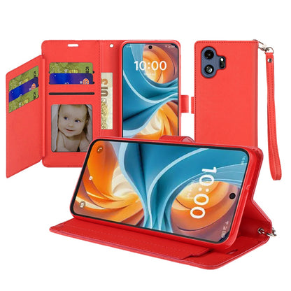 Phone Case for TCL 70 Pro Wallet Credit Card Holder Hybrid Slim Protective Dual Function Storage PU Leather Flip Pouch Cover