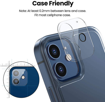 For Apple iPhone 17 /17 Air /17 Pro/ 17 Pro Max Lens Protector HD Clear Back Lens Camera Protector Tempered Glass, Case Friendly, Ultra-Thin, Easy Installation Protector