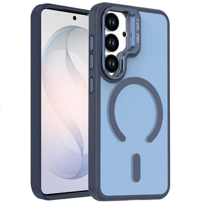 Phone Case for Samsung Galaxy S26 FE /Fan Edition Magnetic Shockproof Hybrid Camera Stand Guard Anti Slip Rubber Durable Protective Matte Design Cover
