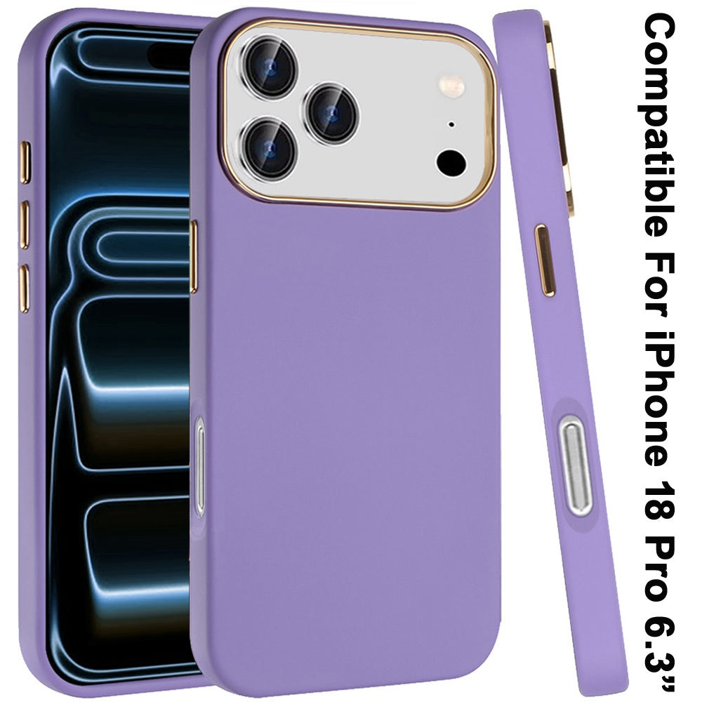 Hybrid Silicone TPU Rubber Chromed Edge TPU Bumper Reinforced Corners Shock Absorbing Protection