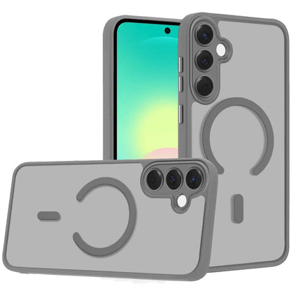 Matte Frosted Magnetic Back Hybrid Hard PC Soft TPU Camera Protection Slim Shock Absorbing Anti Fingerprint