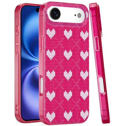 For Apple iPhone 17 Stylish Pattern Fashion IMD Printed Design TPU Slim Shockproof Protective with Magnetic Back Case Cover