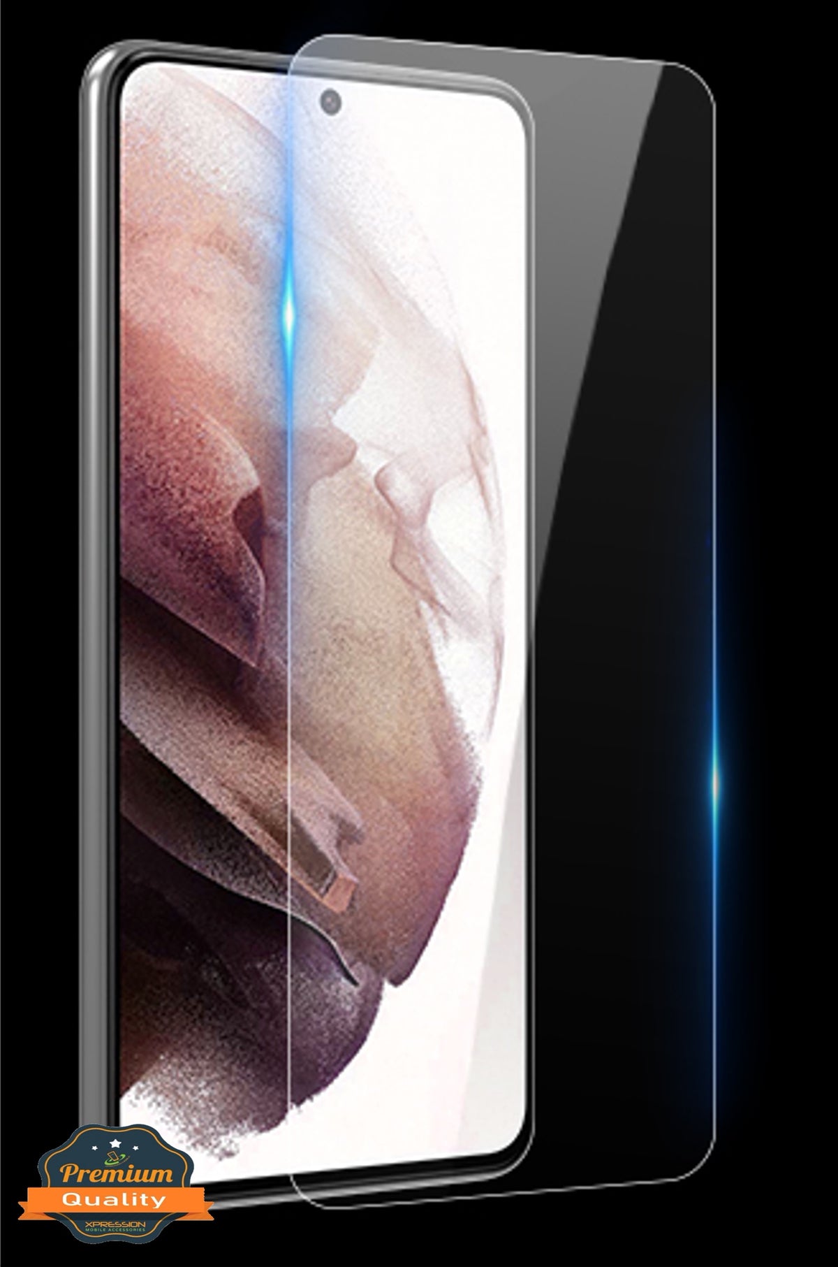 For Samsung Galaxy S25 /S24 Tempered Glass Screen Protector, HD Transparent, 9H, Bubble-Free, Case Friendly Protector Clear