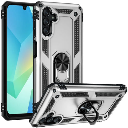 For Samsung Galaxy A16 5G Hybrid Shockproof Durable 360 Degree Rotatable Ring Stand Holder Kickstand Fit Magnetic Car Mount Case Cover