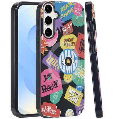 For Samsung Galaxy S23 FE /Fan Edition Durable Fashion IMD Printed Design TPU Slim Shockproof Protective Case with Stylish Pattern Case Cover