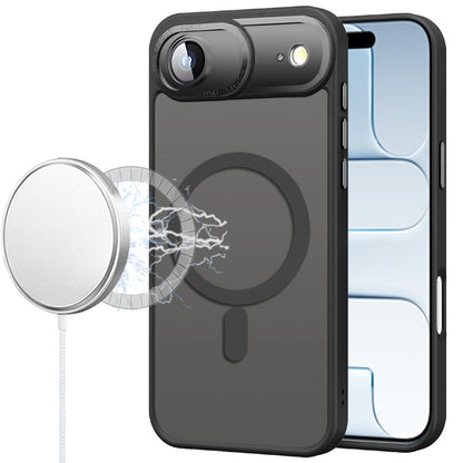 For Apple iPhone 17 Air (6.6") Complete Protection HQ Matte Translucent Hybrid Shockproof w/ Camera Protector Compatible with MagSafe Case Cover