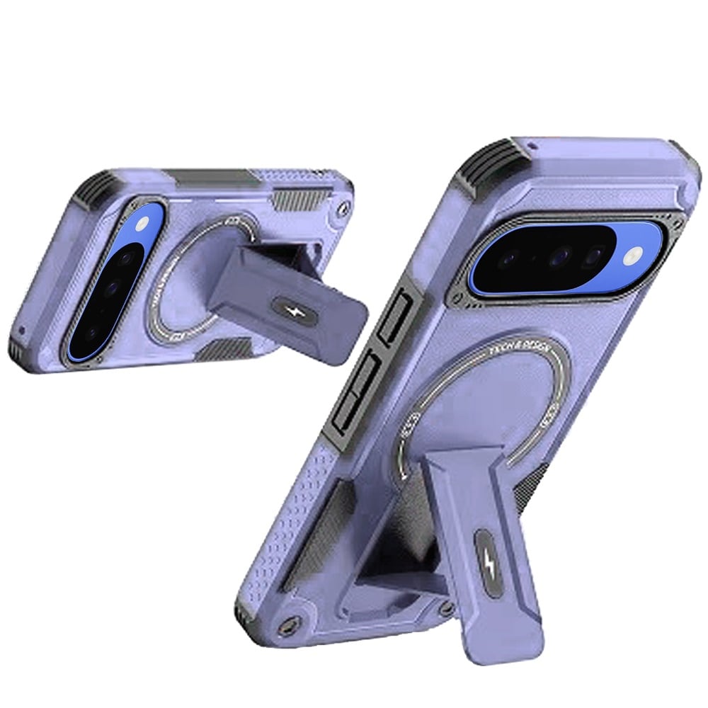 Phone Case for Google Pixel 11 /11 Pro Magnetic Kickstand Rugged Shockproof Armor Grip Anti Slip Heavy Duty Protective Matte Stand Hybrid Cover