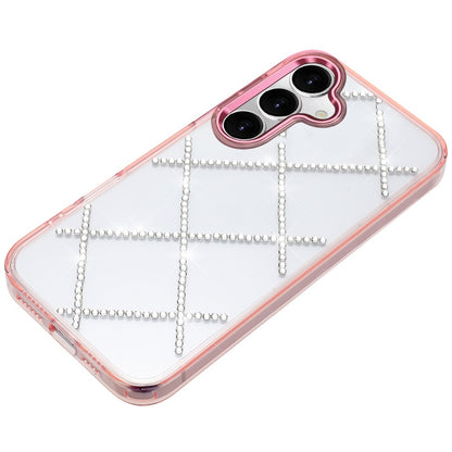 For Samsung Galaxy S26+ / S26 Plus Gem Glitter Diamond Bling Clear Hybrid TPU Cover, Colorful Shockproof Protective Back, Slim Fit for Women Girls Case Cover