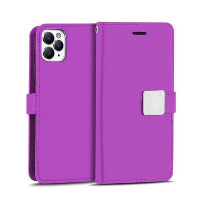 For Motorola Moto G Power 5G 2026 PU leather Wallet 6 Card Slots folio with Wrist Strap & Kickstand Pouch Flip Shockproof Case Cover Purple