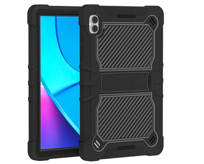 Tablet Case for Boost Celero 5G TAB Hybrid Rugged Kickstand Heavy Duty Shockproof Armor Dual Layer Hard PC Soft TPU Drop Protection Cover