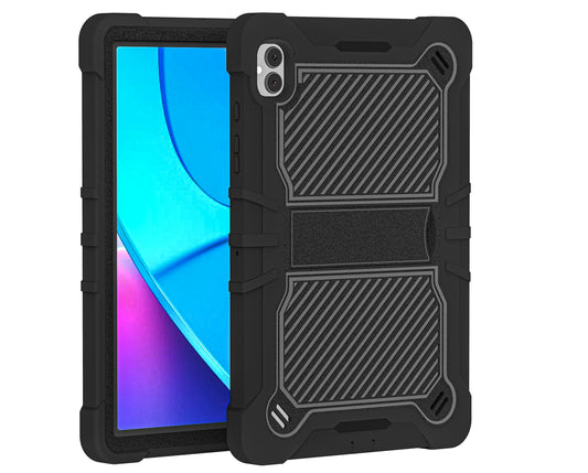 Tablet Case for Boost Celero 5G TAB Hybrid Rugged Kickstand Heavy Duty Shockproof Armor Dual Layer Hard PC Soft TPU Drop Protection Cover