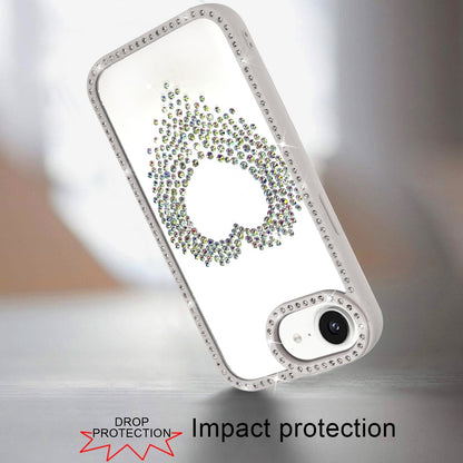 For Samsung Galaxy S26 Ultra Angel Hearts Glitter Shimmer Diamond Edge Hybrid Drop Protection Shockproof Design Compatible Case Cover
