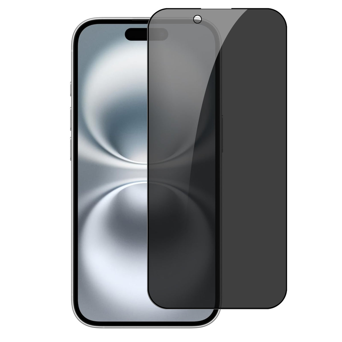 Screen Protector for Apple iPhone 18 Pro Tempered Glass Screen Protector Privacy Anti-Spy Anti Peeping 9H, Black Screen Guard Easy to Install Cover Black