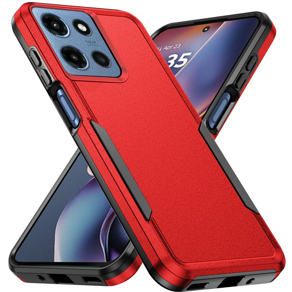 For Motorola Moto G Stylus 5G 2025 Heavy Duty Shockproof Dual Layer Drop Protection Tough Hybrid Rugged Rubber Armor Defend Case Cover