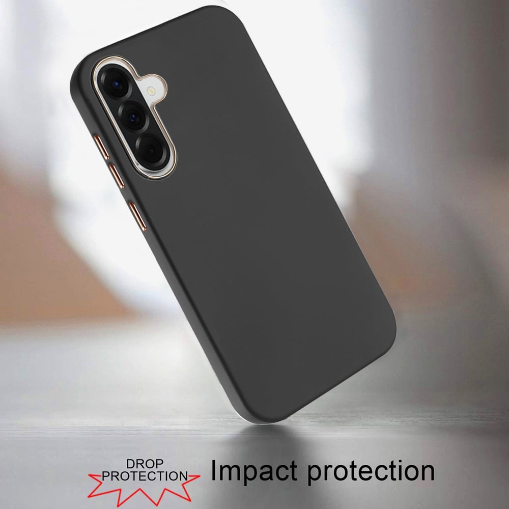 Phone Case for Samsung Galaxy A27 Classy Rubber Slick TPU Hybrid Shockproof Durable Protective Slim Grip Premium Elegant Stylish Everyday Design Cover