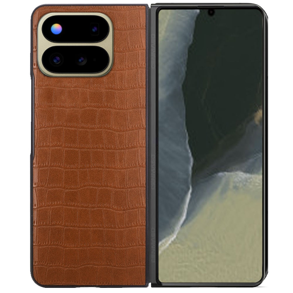 Premium PU Vegan Leather Hard Shell Snap On Slim Fit Hybrid Protective Reinforced Rugged Skin Design