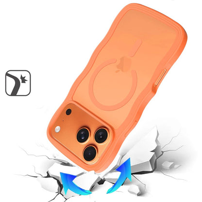 For Apple iPhone 17 Pro (6.3") Grip Hand Magnetic Hybrid Case Shockproof Protection Matte Skin Rubber TPU + PC Case Cover