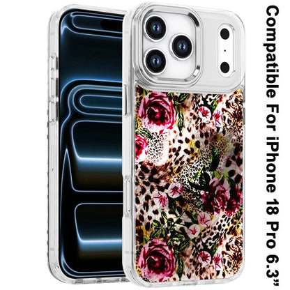 Luxury Glitter Epoxy Design Chrome Metallic Edge Shockproof Protective Stylish Fashion Durable Slim Premium Finish
