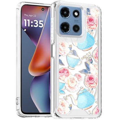 For Motorola Moto G 5G 2026/2025 Beautiful TPU Design, Slim Shockproof Soft Cover for Women and Girls, Stylish Protective Case Cover