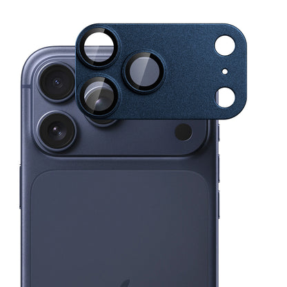 Camera Lens Protector for Apple iPhone 17 Pro Max (6.9") Camera Lens Protector Tempered Glass Metal Frame Scratch Resistant HD Clear Precision Fit