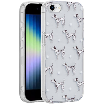 For Apple iPhone 8 Plus /7 Plus Fashion Layer Design Slim IMD TPU Protective, Shockproof Hybrid Stylish Durable Hard PC Case Cover