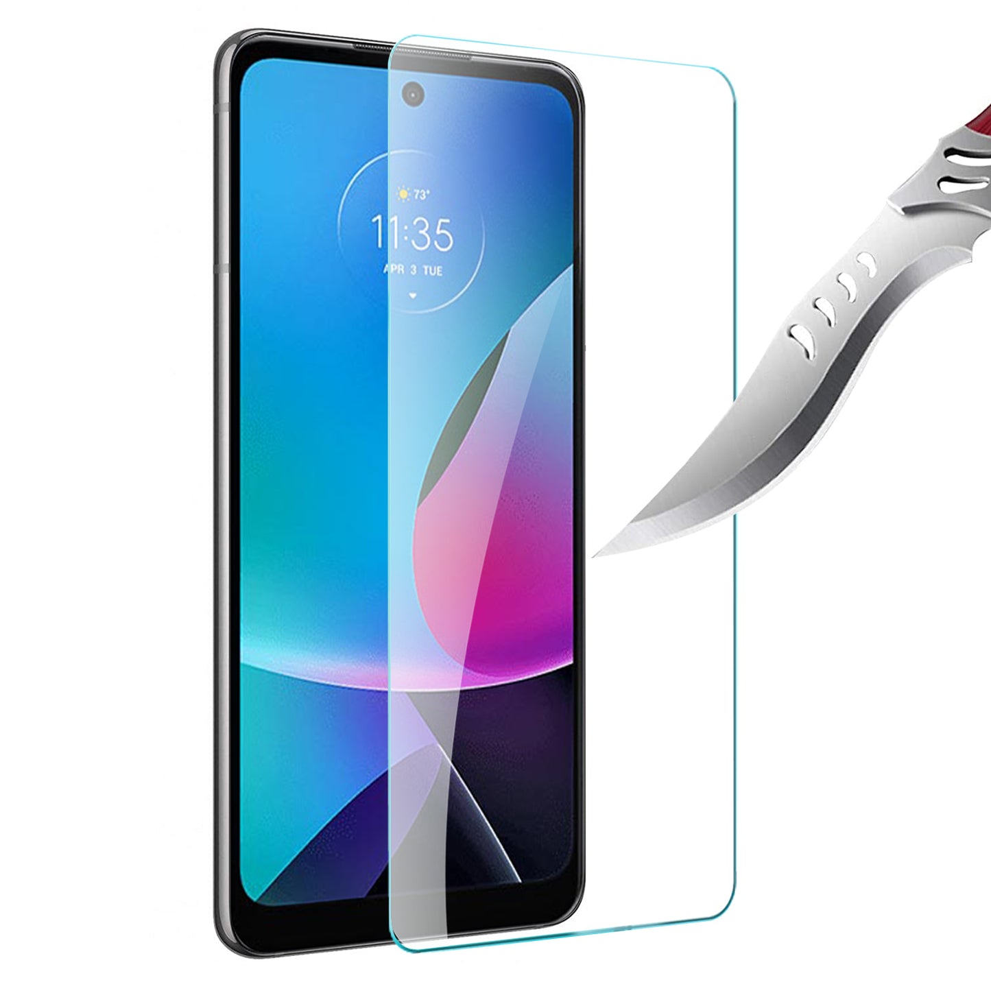 Screen Protector for Samsung Galaxy Z Fold 8 Premium 9H Tempered Glass HD Clear Screen Protector Fingerprint Resistant Durable Screen Guard Clear