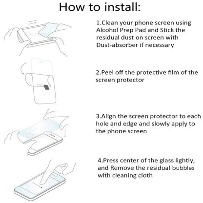 For Motorola Razr Ultra 2025 Premium Tempered Glass Screen Protector Designed to allow full functionality Fingerprint Unlock 3D Curved Edge Glass Full coverage Protector Clear Black