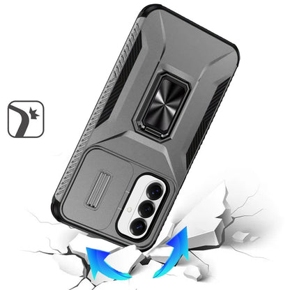 Phone Case for Samsung Galaxy S26 FE /Fan Edition Magnetic Ring Stand Camera Protection Shockproof Heavy Duty Kickstand Rugged Grip Anti Scratch Hybrid Cover