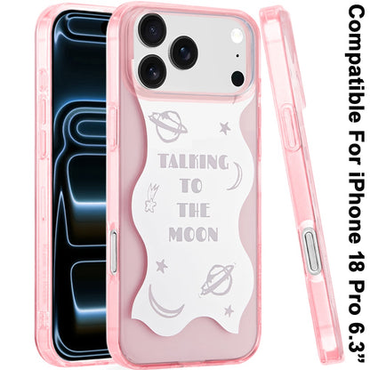 Phone Case for Apple iPhone 18 Pro/ iPhone 17 Pro Stylish Design Shockproof Magnetic Magsafe Compatible TPU IMD Print Rugged Grip Drop Protection Slim Fashion Cover