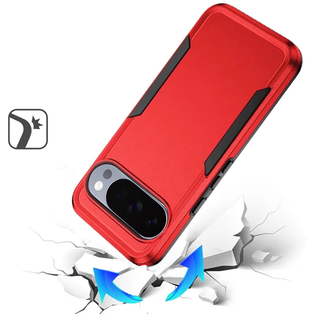 Phone Case for Google Pixel 11 Pro XL Tough Hybrid Shockproof Rugged Dual Layer Durable Impact Resistant Drop Protection Heavy Duty Bumper Cover