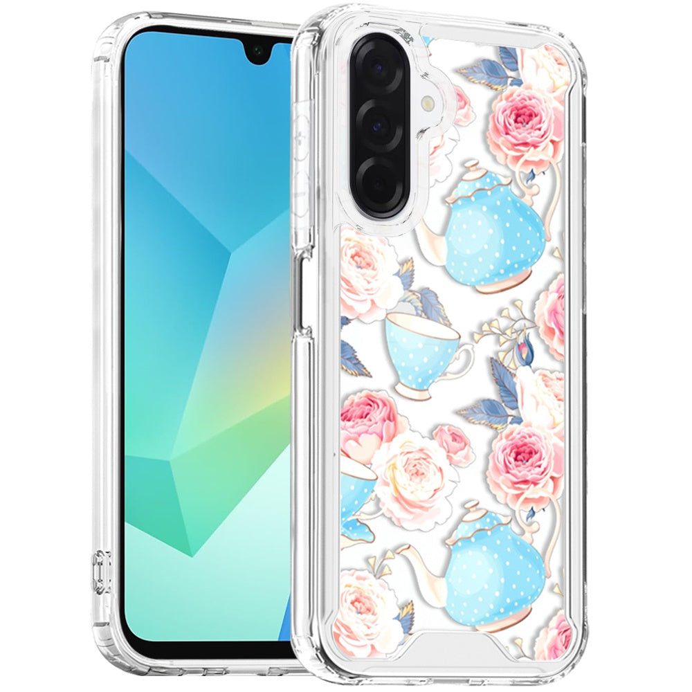 For Samsung Galaxy A16 5G Beautiful TPU Design, Slim Shockproof Soft Cover for Women and Girls, Stylish Protective Case Cover