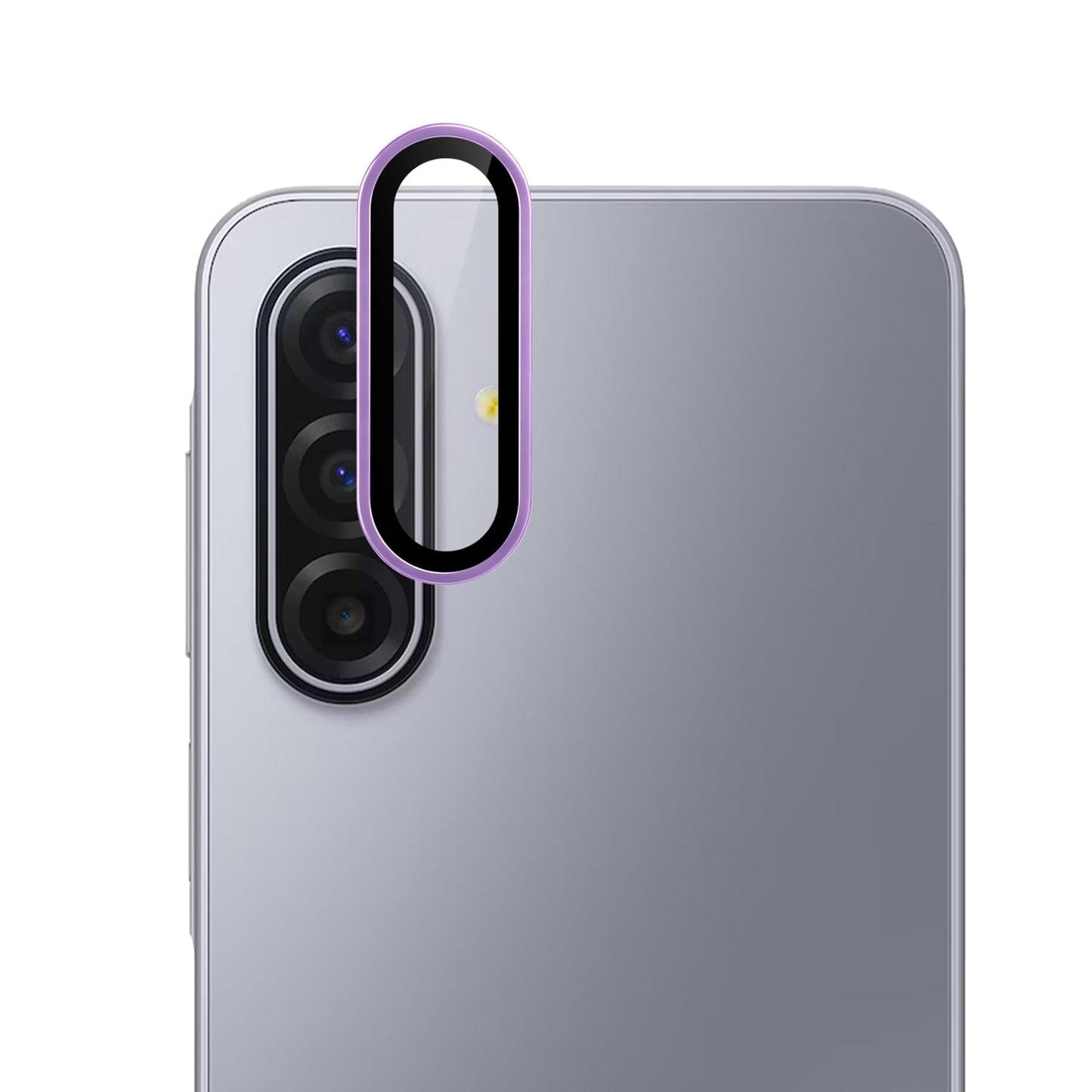 Camera Lens Protector for Samsung Galaxy A17 5G Camera Lens Protector Tempered Glass Metal Frame Scratch Resistant HD Clear Precision Fit