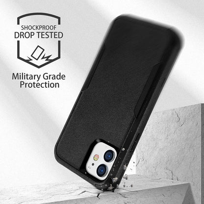 For Apple iPhone 17 AIR Rugged Heavy-Duty Dual Layer Military-Grade, Rubber TPU Defender, Hybrid Shockproof Case Cover