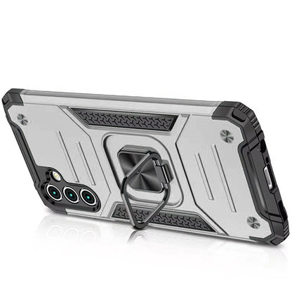 Phone Case for Samsung Galaxy A56 / A36 Magnetic Car Mount Hybrid Ring Stand Shockproof Rugged Grip Armor Heavy Duty Protective TPU Durable Cover