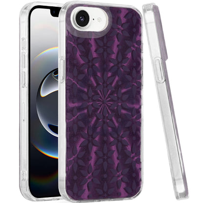 For Apple iPhone 17E /16E Stylish Pattern Fashion IMD Printed Design TPU Double Layer Slim Shockproof with Magnetic Back Case Cover