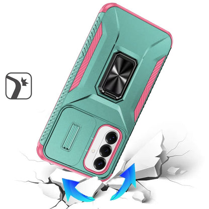 Phone Case for Samsung Galaxy S26 FE /Fan Edition Magnetic Ring Stand Camera Protection Shockproof Heavy Duty Kickstand Rugged Grip Anti Scratch Hybrid Cover