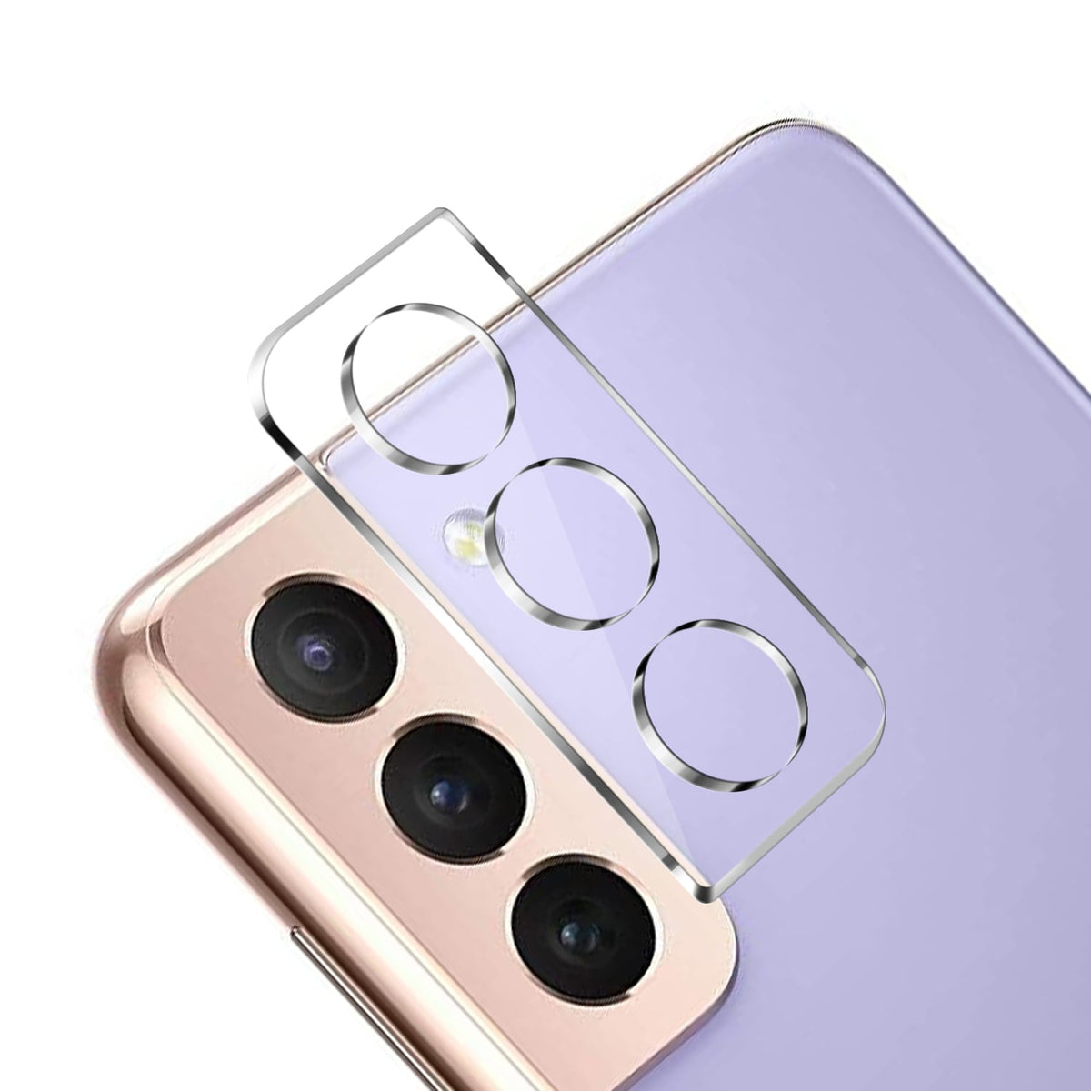 For Samsung Galaxy S21+ / S21 Plus Camera Lens Protector HD Clear Back Camera Protector Tempered Glass, Case Friendly, Ultra-Thin, Easy Installation Protector Clear