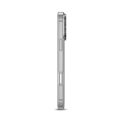 For Candy Skin Cover Slim Fit Rubber Gel Gummy Silicone TPU Case for Apple iPhone 16 Pro Max - Glossy Transparent Clear Case Cover Clear