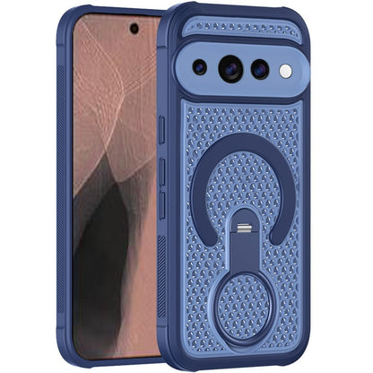 Phone Case for Google Pixel 11 /11 Pro Magnetic Honeycomb Hybrid Rugged Armor Ring Kickstand Dual Layer Shock Absorbing Hard PC Soft TPU Cover