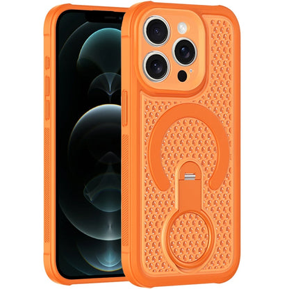 Phone Case for Apple iPhone 12 Pro Max Magnetic Honeycomb Hybrid Rugged Armor Ring Kickstand Dual Layer Shock Absorbing Hard PC Soft TPU Cover