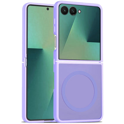 For Samsung Galaxy Z Flip 7 MagSafe Compatible Case Hybrid Soft TPU Bumper Hard Translucent Matte Back Slim Shockproof Case Cover