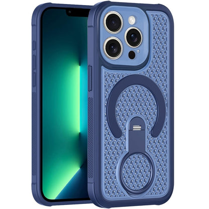 Phone Case for Apple iPhone 13 Pro Max Magnetic Honeycomb Hybrid Rugged Armor Ring Kickstand Dual Layer Shock Absorbing Hard PC Soft TPU Cover