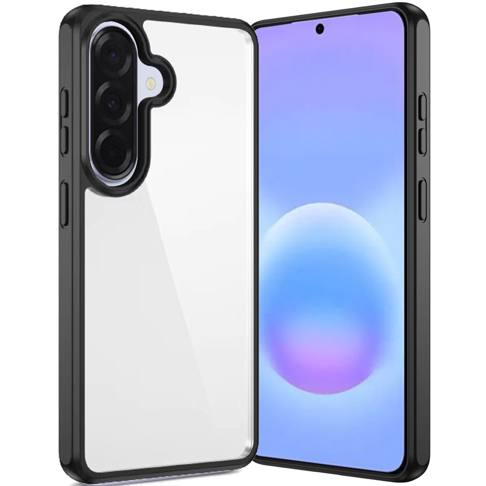 Phone Case for Samsung Galaxy A57 Transparent Thick 2.0mm Hybrid Shockproof Rubber TPU Protective Slim Fit Grip Durable Clear HQ Design Cover